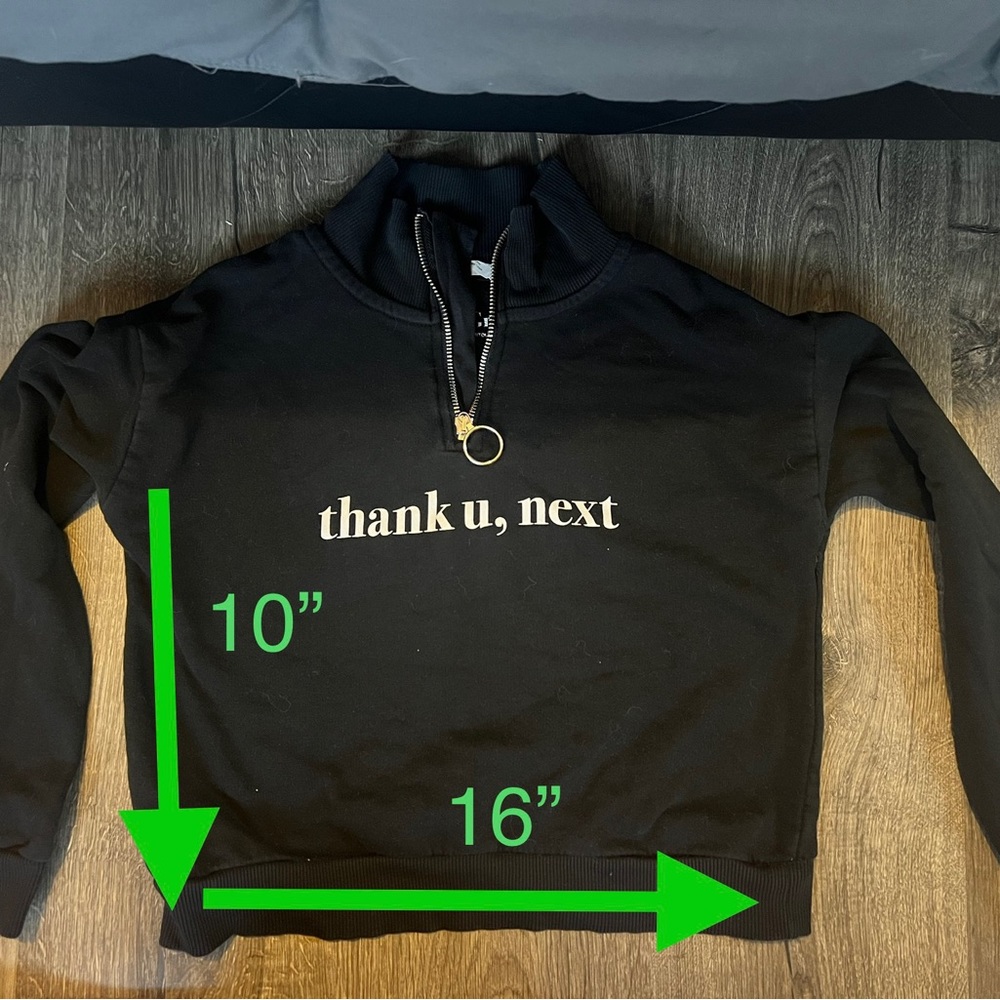 Ariana Grande for H&M - Thank You, Next sweatshirt size US 10-12